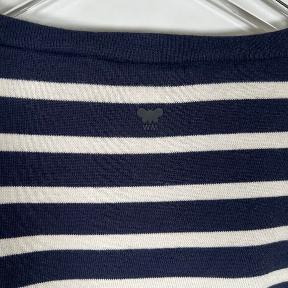 Weekend Max Mara Navy and White Striped Long Sleeve Tee - Picture 6 of 9